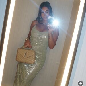 Sequin Evening Dress